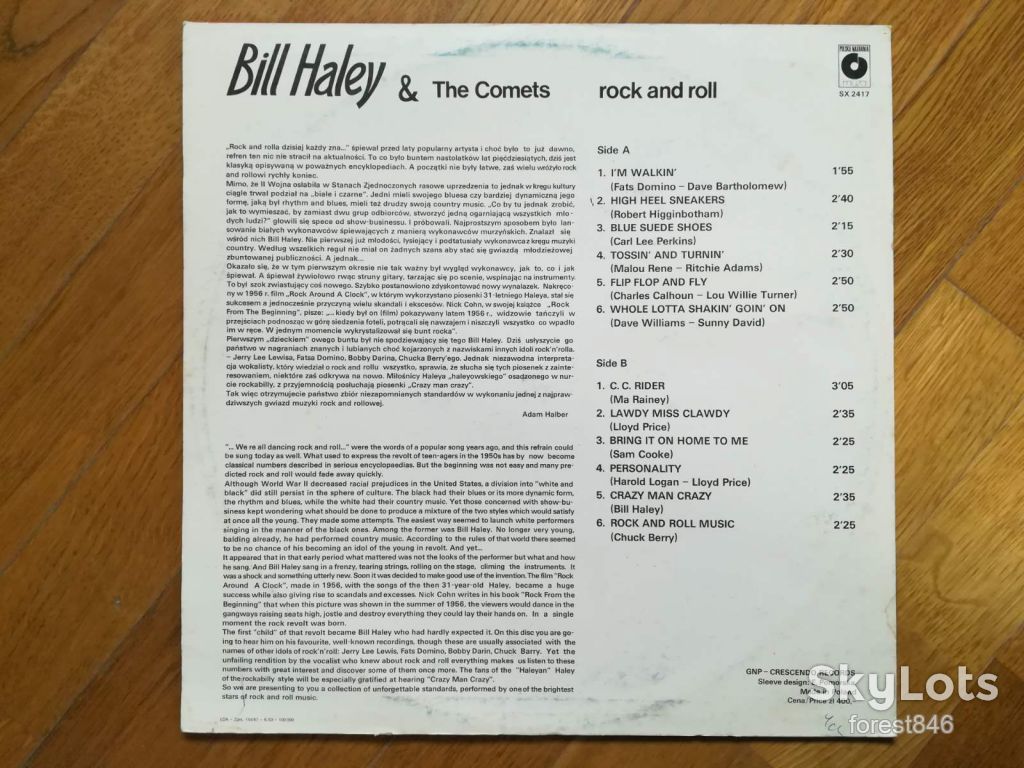 Bill Haley and the Comets-Rock and roll   (1)-NM, Польша - фото фото фото 1