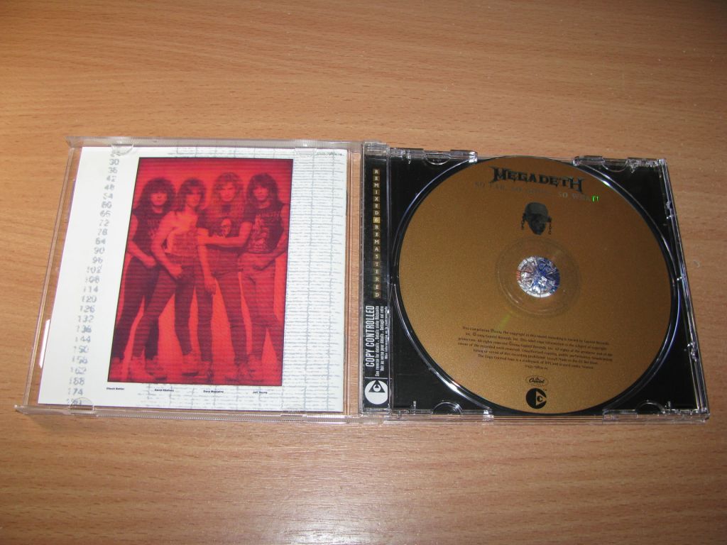MEGADETH - So Far, So Good, So What  (2004 Capitol Germany) - фото фото фото 1