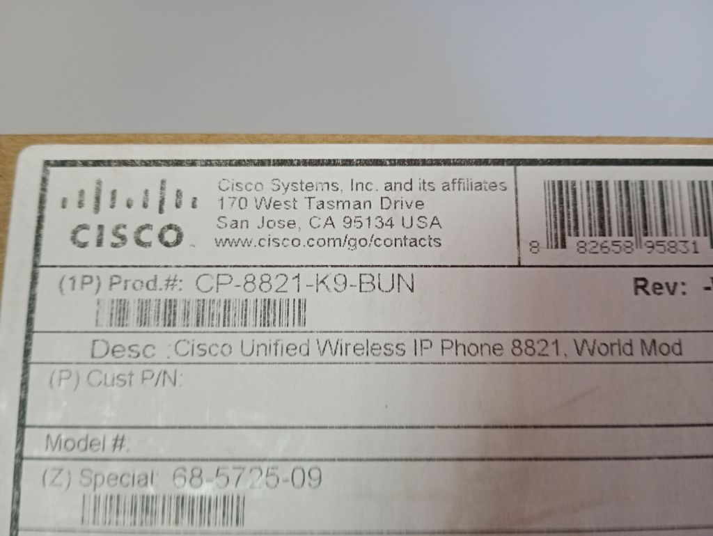 IP телефон Cisco CP-8821-K9-BUN - фото фото фото 1