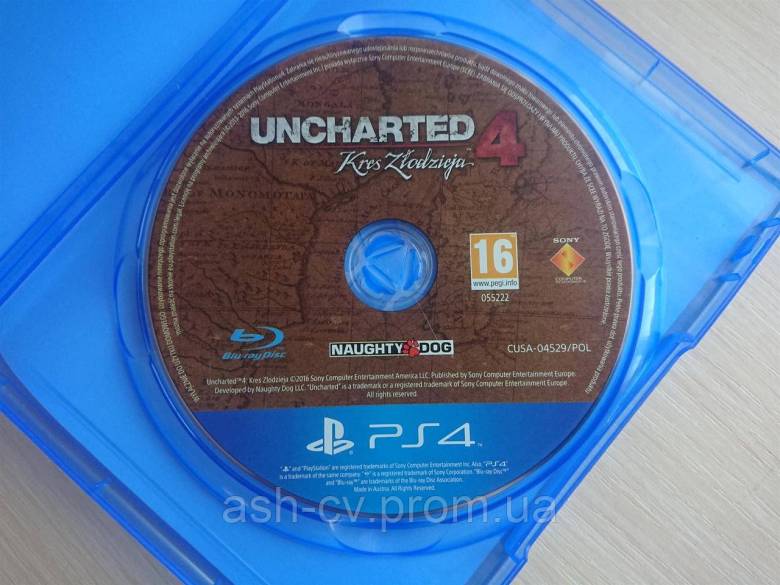 Диск Playstation 4 - Uncharted 4 - фото фото фото 8
