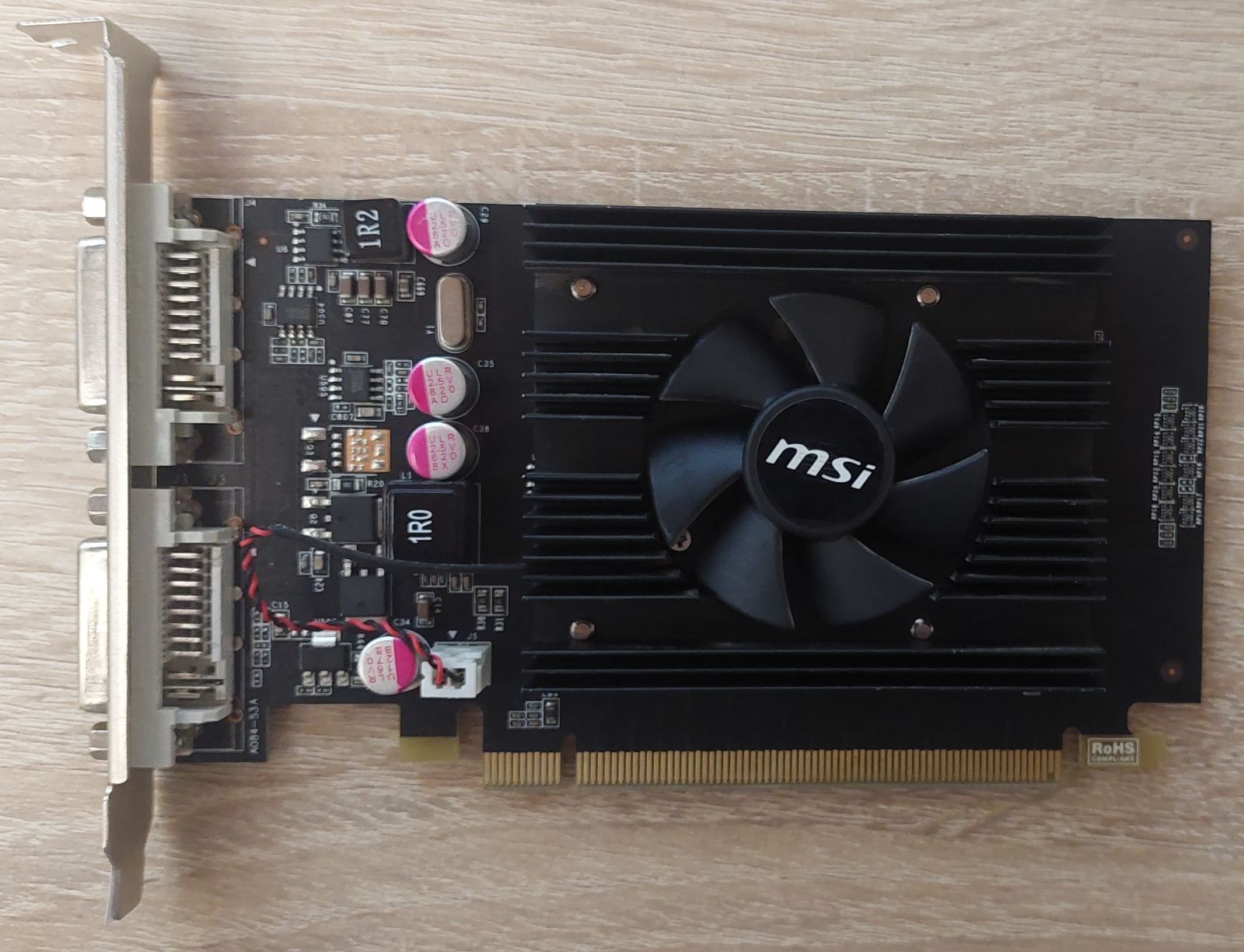 Відеокарта  MSI GeForce 210   (N210-TC1GD2) код.V10 - фото фото фото 0