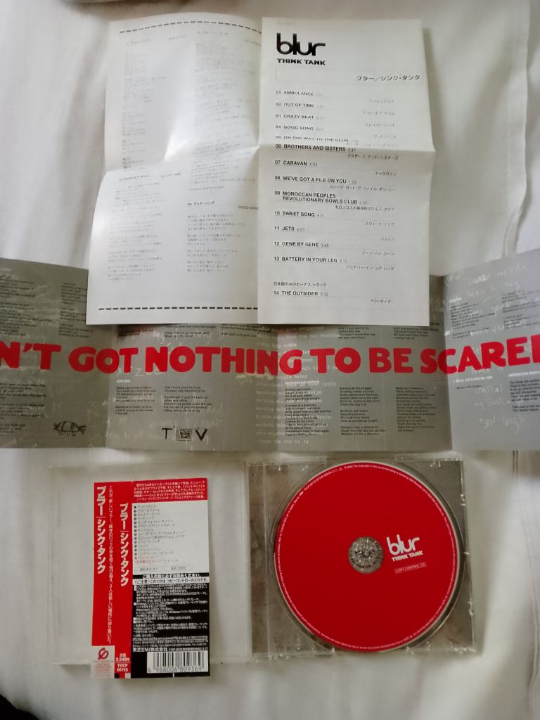 CD Blur – Think Tank    (2003, Parlophone TOCP-66153, OBI, Japan) - фото фото фото 2