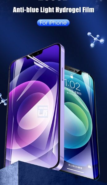 Гідрогель анти-Blu-Ray Apple iPhone Броньована Гідрогелева плівка - фото фото фото 2