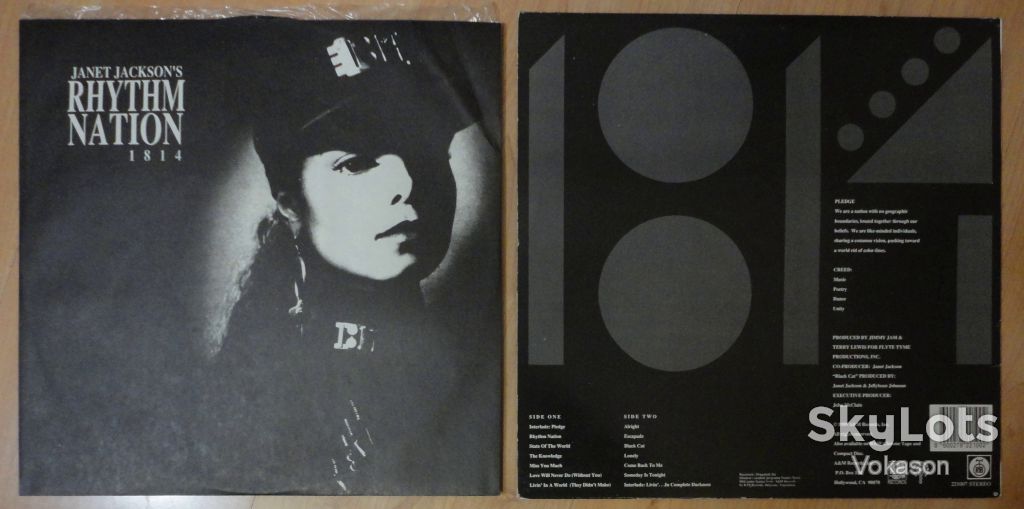 Janet Jackson - Rhythm Nation 1814  NM/NM/NM+ - фото фото фото 5
