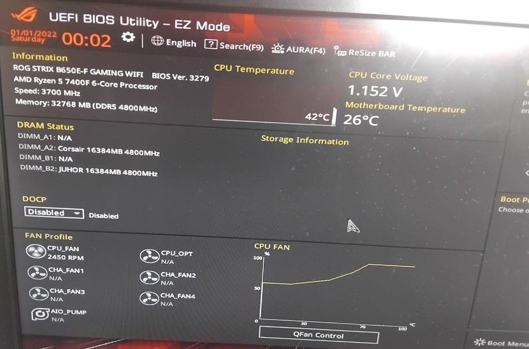 Мать AM5, ASUS ROG STRIX B650E-F GAMING WIFI . Amd B650 - фото фото фото 1