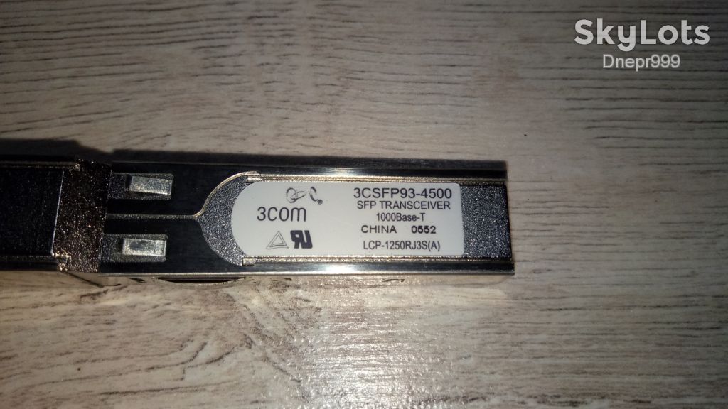Модуль трансивер 3CSFP93-4500 SFP Transceiver 1000-Base-T LCP-1250RJ3S    (A) 3 ШТУКИ/ЛОТ - фото фото фото 1