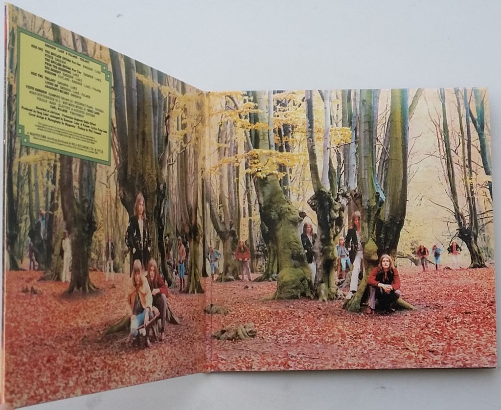 EMERSON LAKE &amp; PALMER  Trilogy CD  ( Vinyl replica) - фото фото фото 1