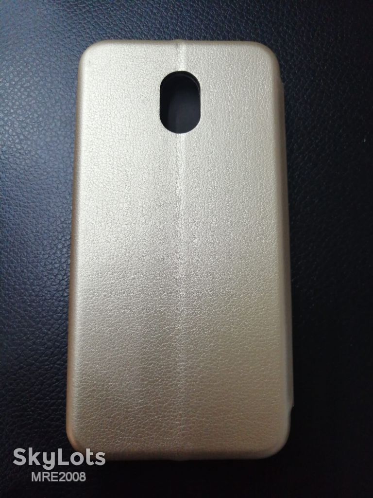 Чехол-книжка Premium Leather для Meizu M5c gold - фото фото фото 3