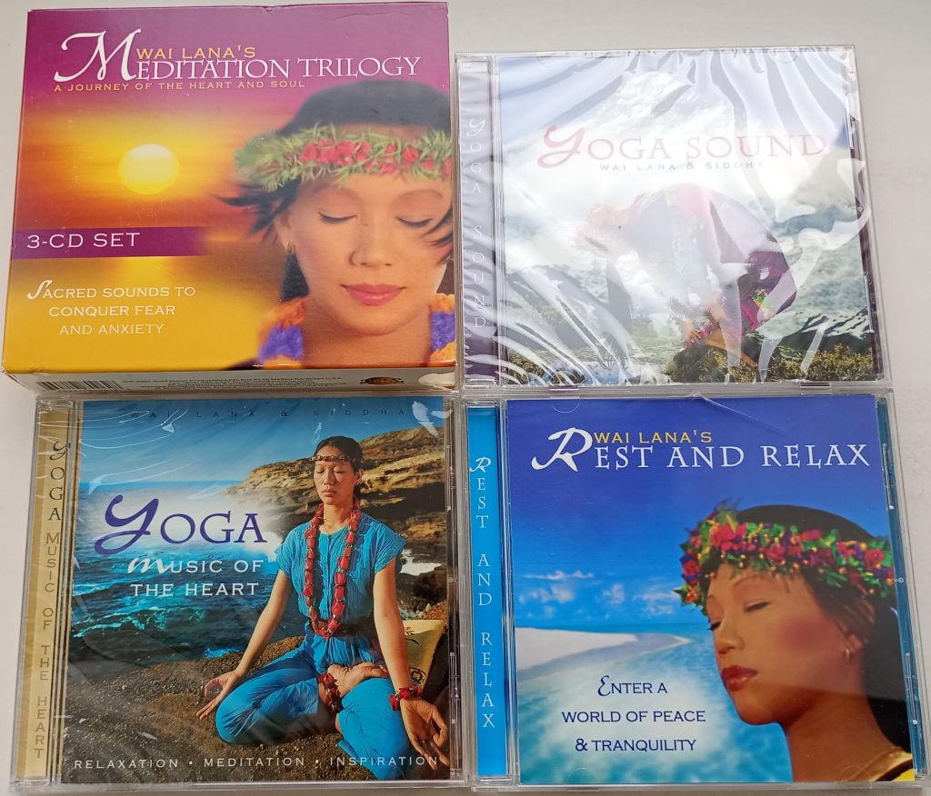 WAI LANA Wai Lana's Meditation Trilogy 3CD US - фото фото фото 1