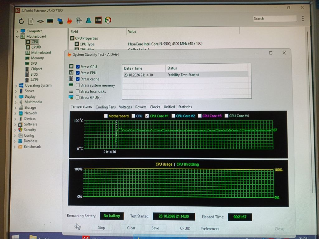 Процесор Intel Core i5-9500 Socket 1151v2 6 ядер 4.40GHz - фото фото фото 2