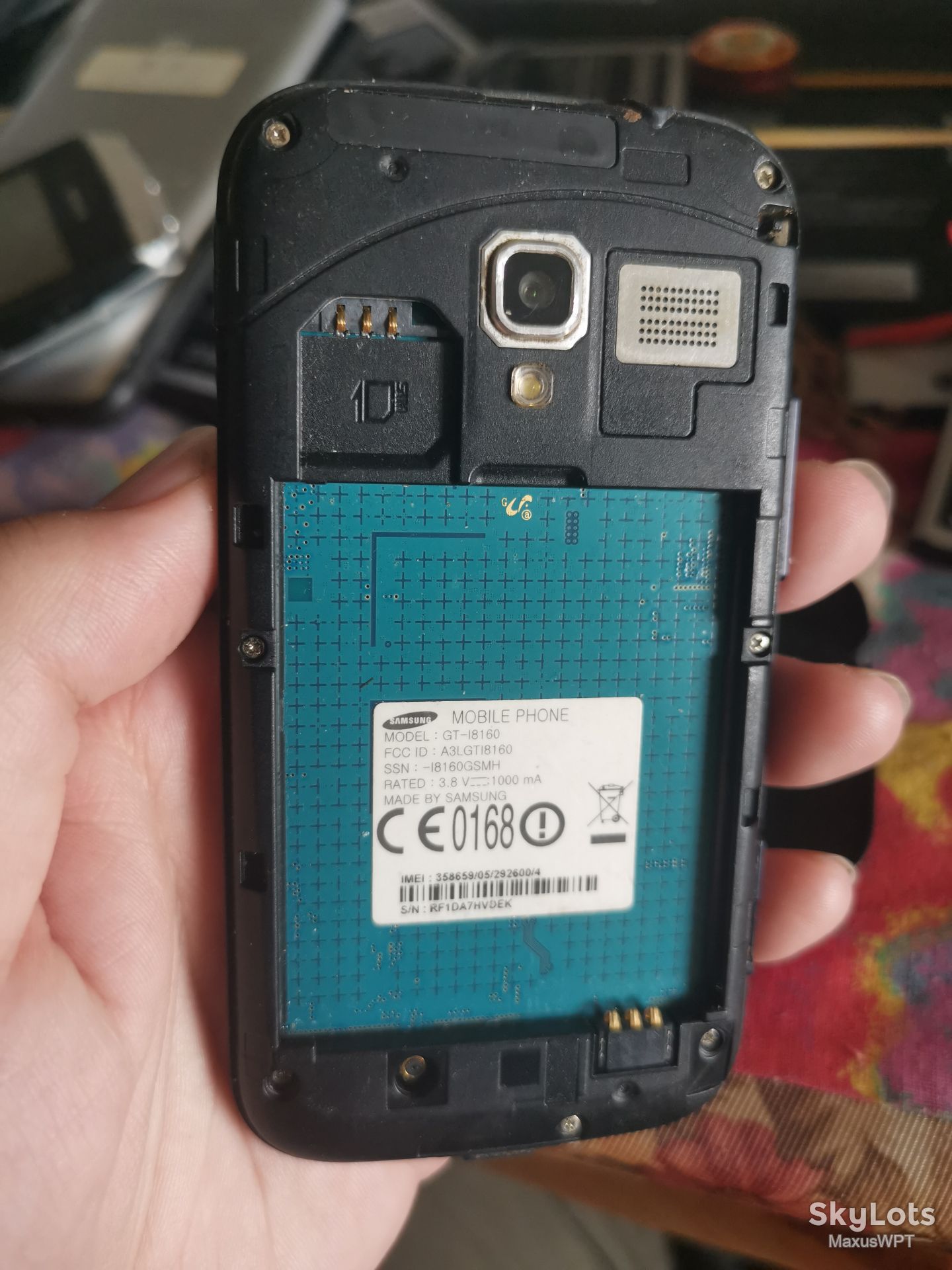 #1242 Sklad Samsung ACE 2 I8160 Blue - фото фото фото 3