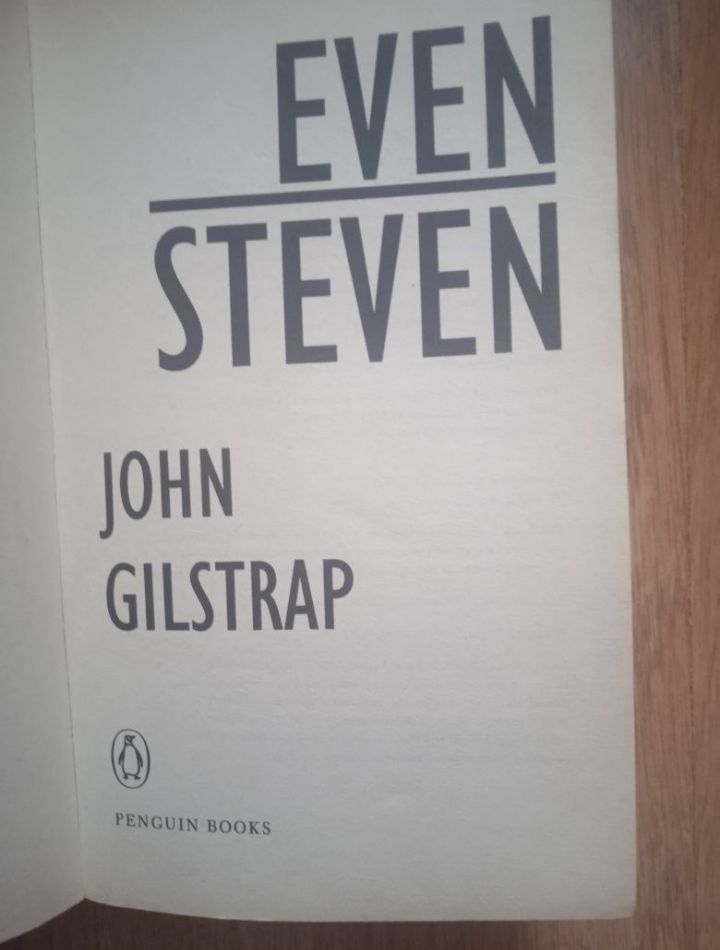Even Steven John Gilsteap English на Английском книга - фото фото фото 2