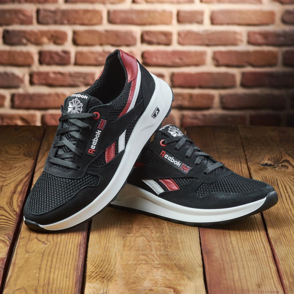 Якісні чоловічі літні легкі дихаючи кросівки Reebok model-R51 - фото фото фото 8