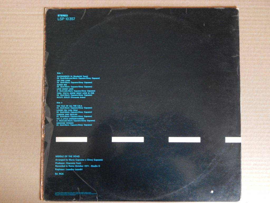 Middle Of The Road ‎– Acceleration   (RCA Victor ‎– LSP 10 357, Germany) EX/EX+ - фото фото фото 1