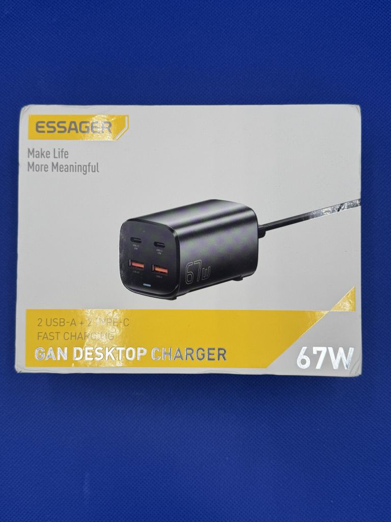 Зарядное устройство Essager Gan Desktop Charger 67W - фото фото фото 3
