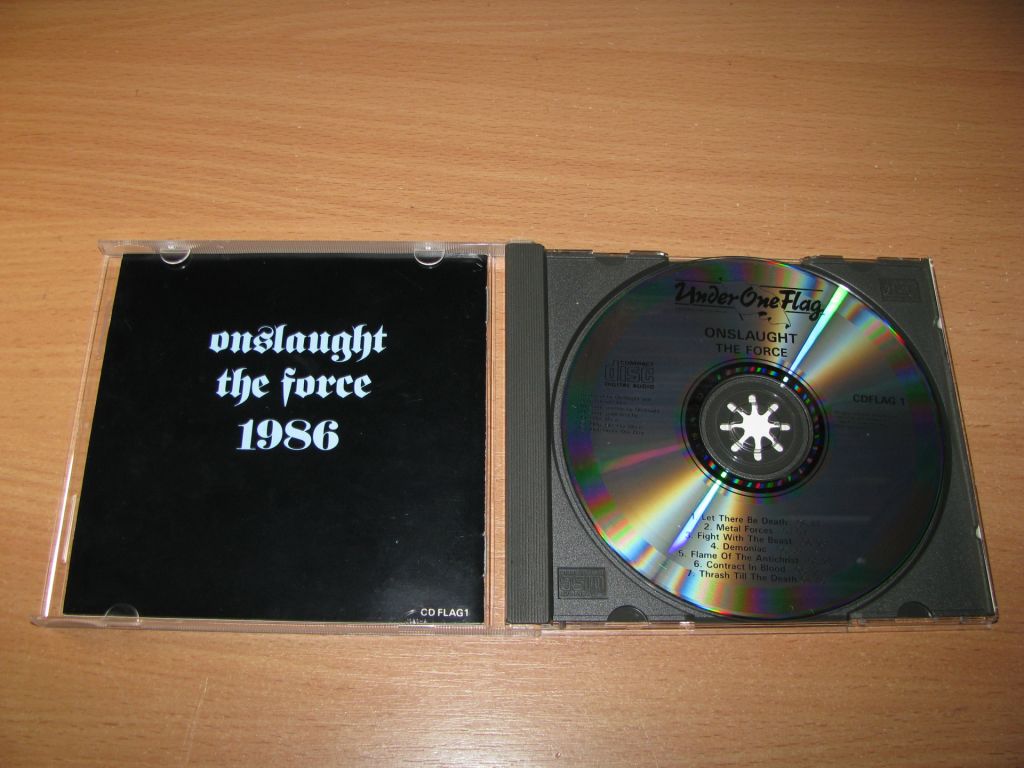 ONSLAUGHT - The Force  (1988 Under One Flag 1st press) - фото фото фото 1