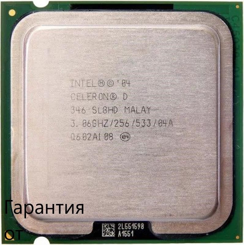 Intel® Celeron® D Processor 346     (256K Cache, 3.06 GHz, 533 MHz FSB) - фото фото фото 0