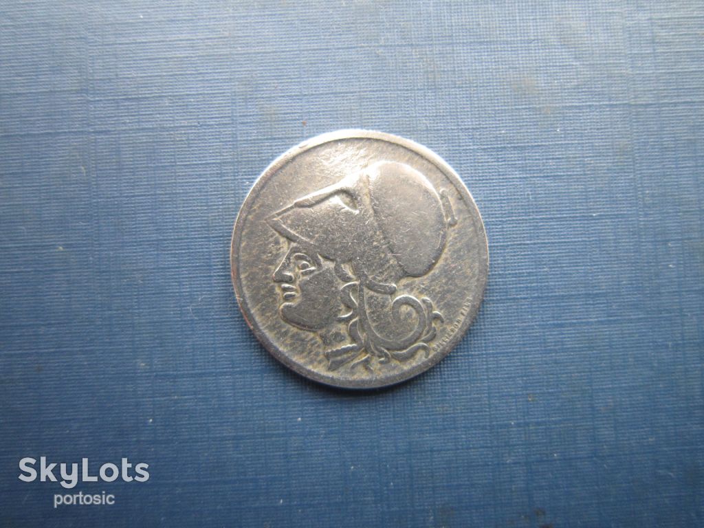 Монета 1 драхма Греція 1926 Афіна - фото фото фото 0