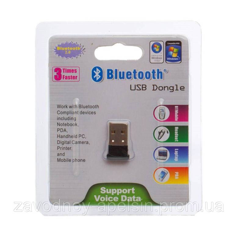 Блютуз адаптер Bluetooth usb Dongle CSR 2.0 - фото фото фото 0
