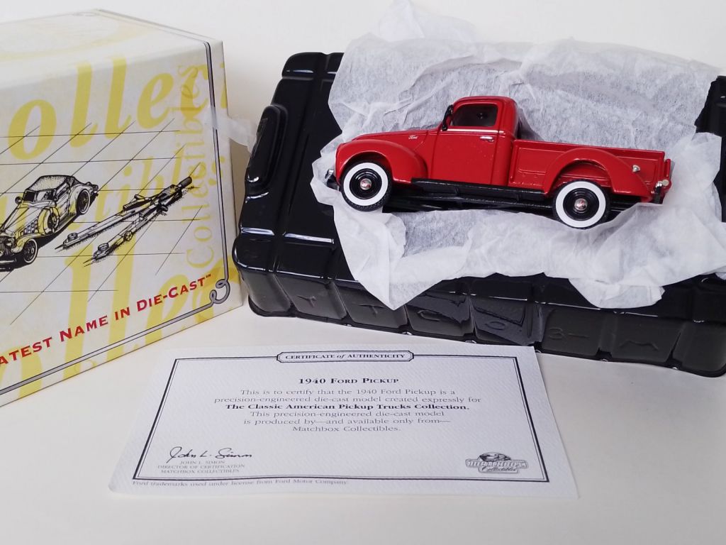 1940 Ford Pick-Up Truck. Matchbox YTC03-M -1885- - фото фото фото 0