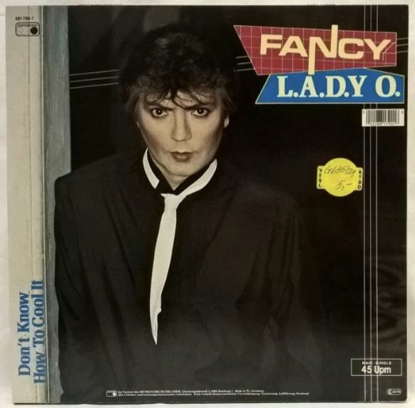 Fancy - L.A.D.Y O. - 1985.  (EP). 12. Vinyl. Пластинка. Germany. - фото фото фото 1