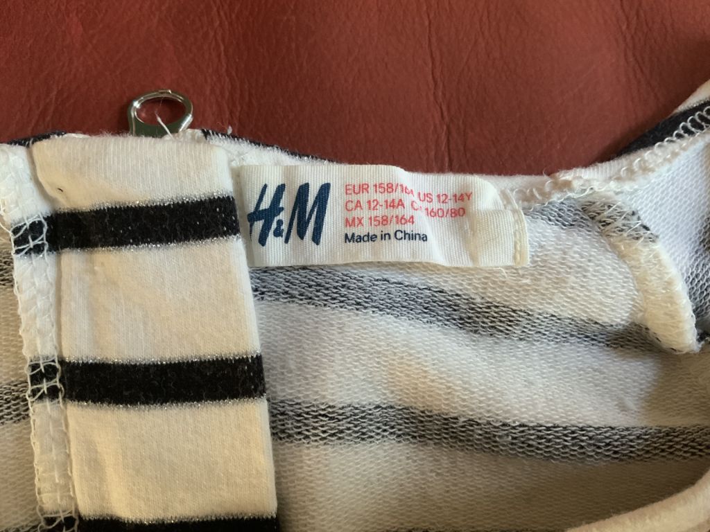 Туника трикотажная H&amp;M для девочки 12-14 лет/158-164 - фото фото фото 1