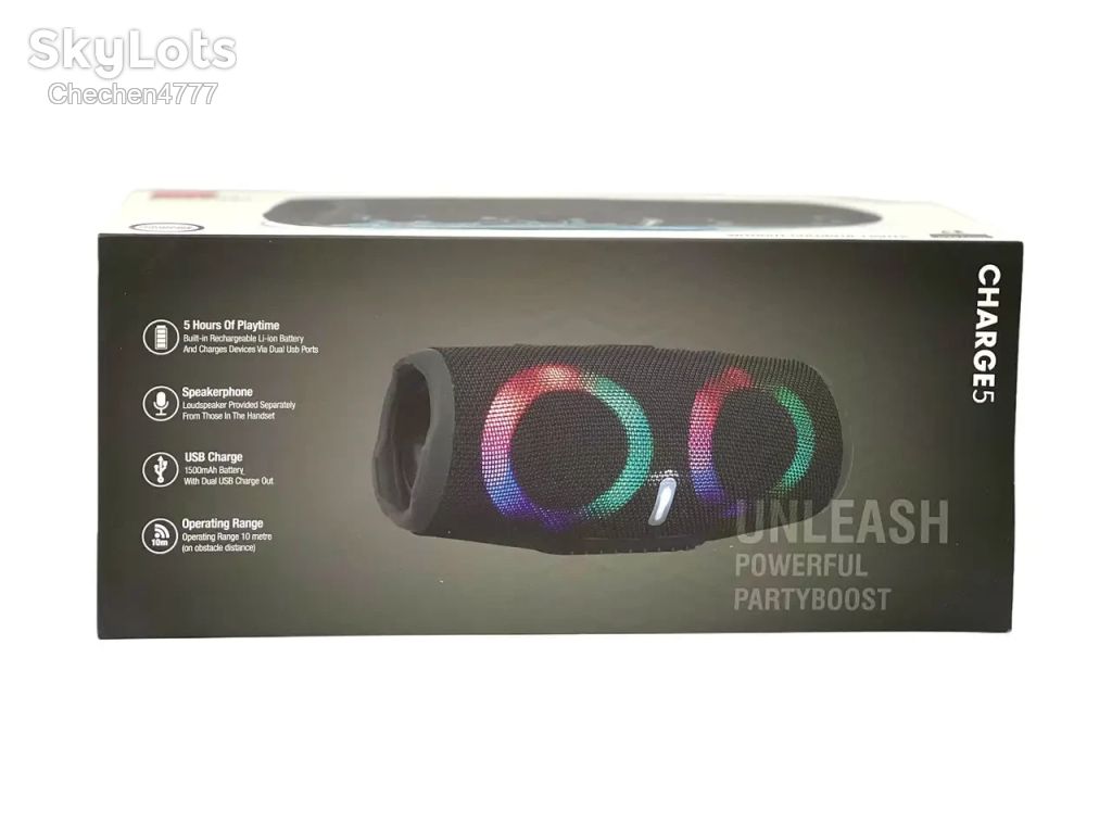 Мінідинамік Bluetooth Charge-5 RGB B8 - фото фото фото 1