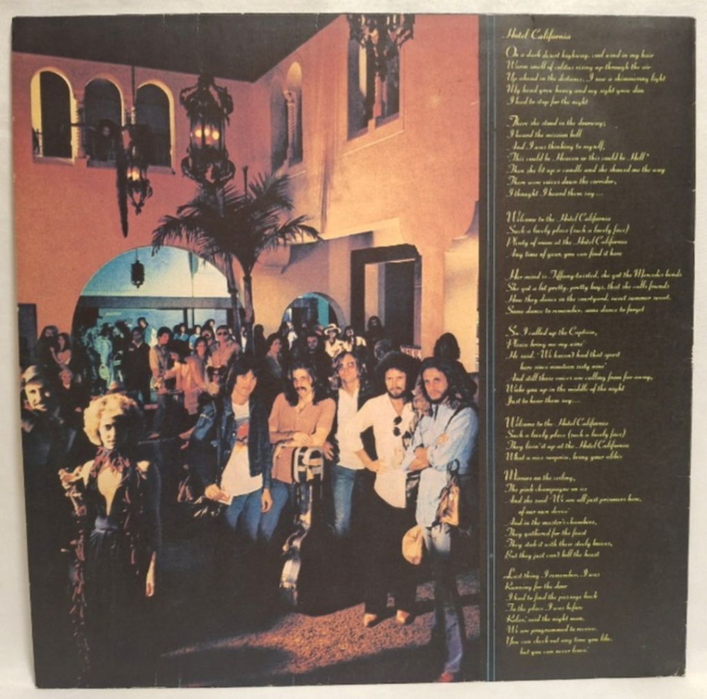 Eagles - Hotel California - 1976.   (LP). 12. Vinyl. Пластинка. - фото фото фото 1