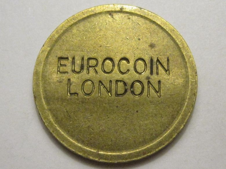 Жетон EUROCOIN LONDON Вес 6,13 г 3П2043 - фото фото фото 1