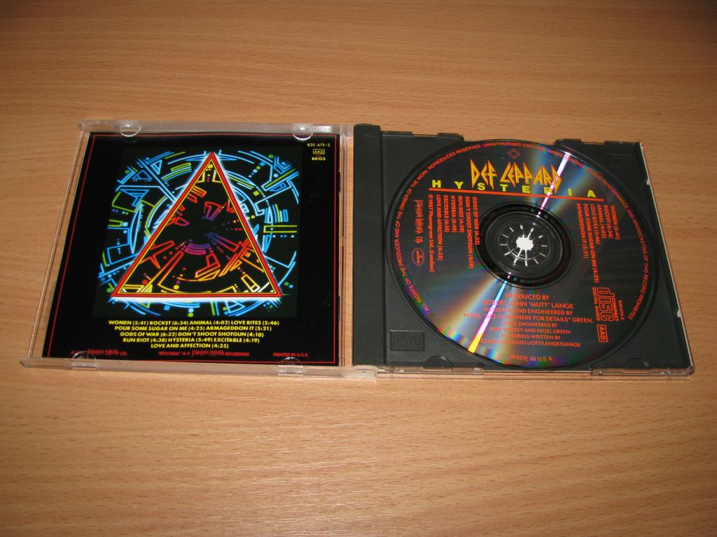 DEF LEPPARD - Hysteria    (1987 Mercury USA) - фото фото фото 1