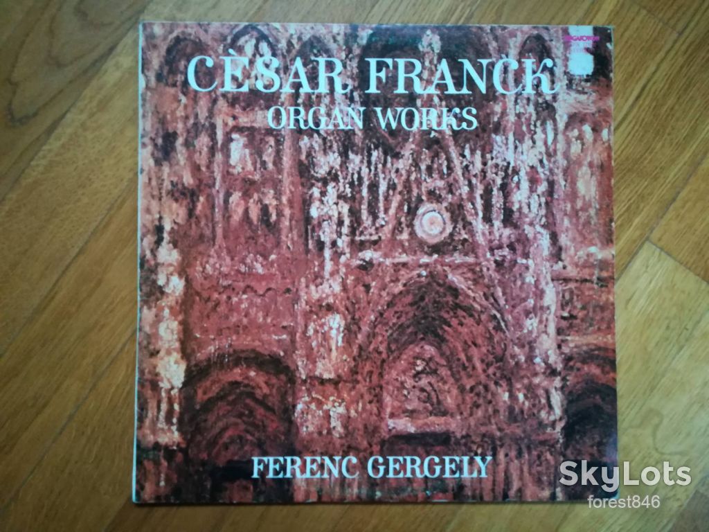 Cesar Franck-Organ works-Ferenc Gergely-Ex.-Венгрия - фото фото фото 0