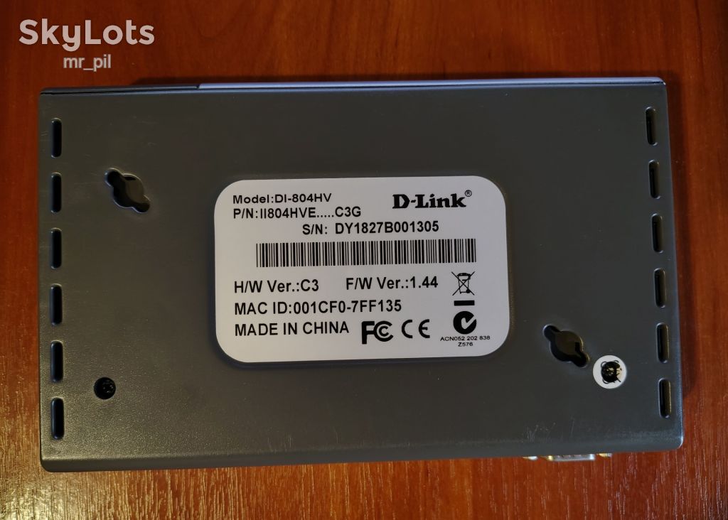 Маршрутизатор   (роутер) D-Link DI-804HV   (б.у) - фото фото фото 6