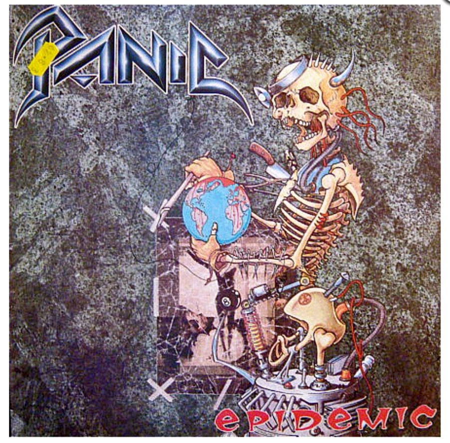 Panic - Epidemic - 1991.  (LP). 12. Vinyl. Пластинка. France. Rare - фото фото фото 0