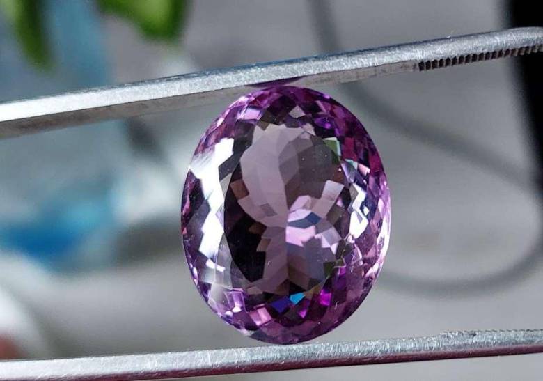 Натуральный аметист 33.36 Ct. 25x20mm - фото фото фото 9