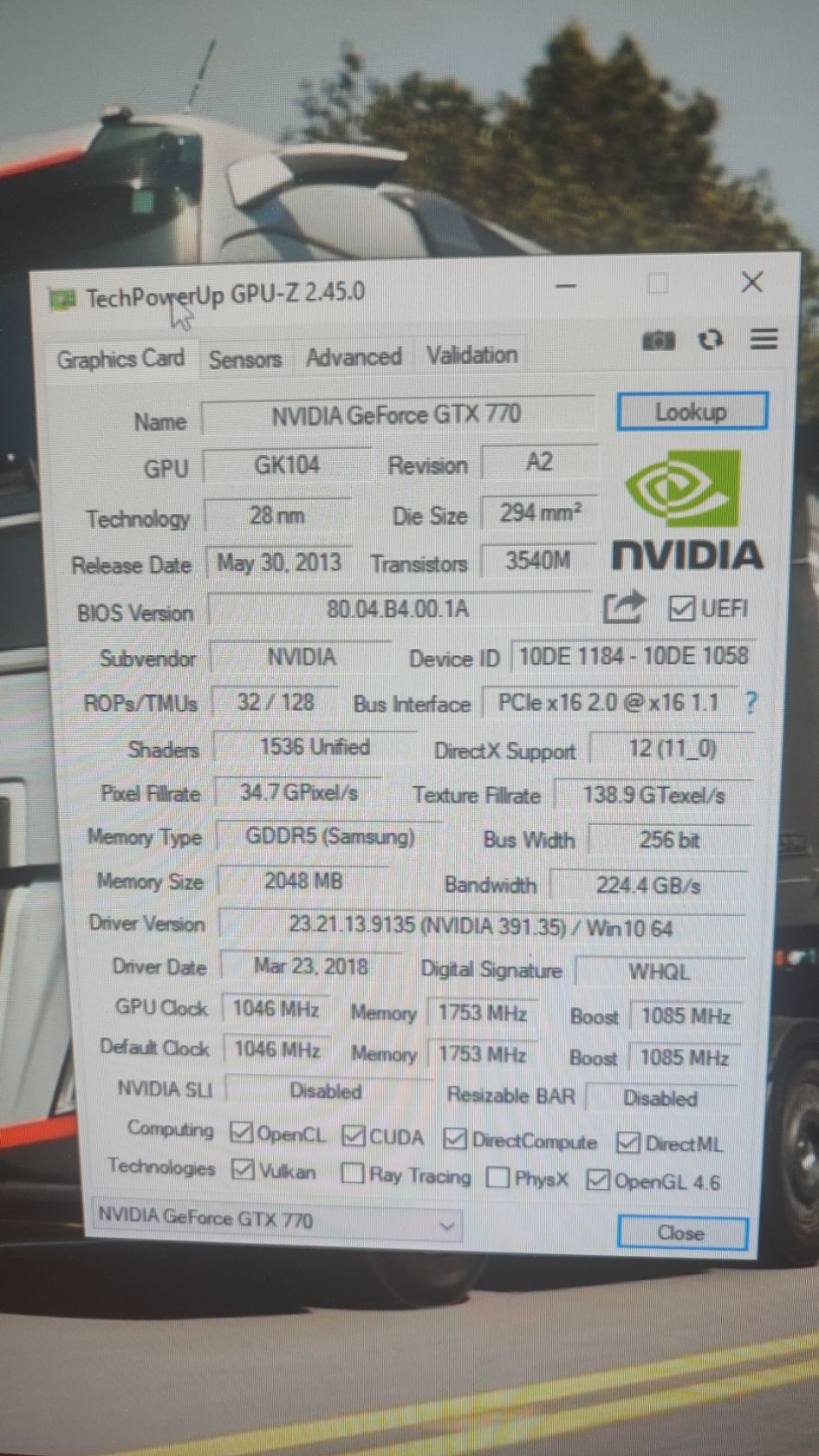 Nvidia GeForce GTX 770 - 2048 Mb 256 Bit з Європи - фото фото фото 5