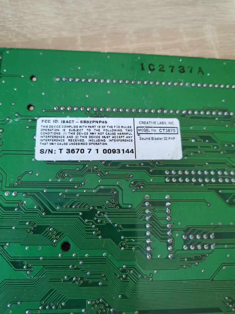 Звуковая карта Creative CT3670 Sound Blaster 32 PnP - фото фото фото 2