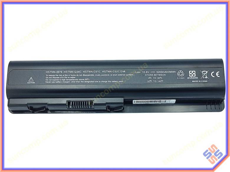 Батарея для HP EV03 Pavilion DV4-2000, dv5-2000 Series (EV06) (10.8V 5200mAh). - фото фото фото 1