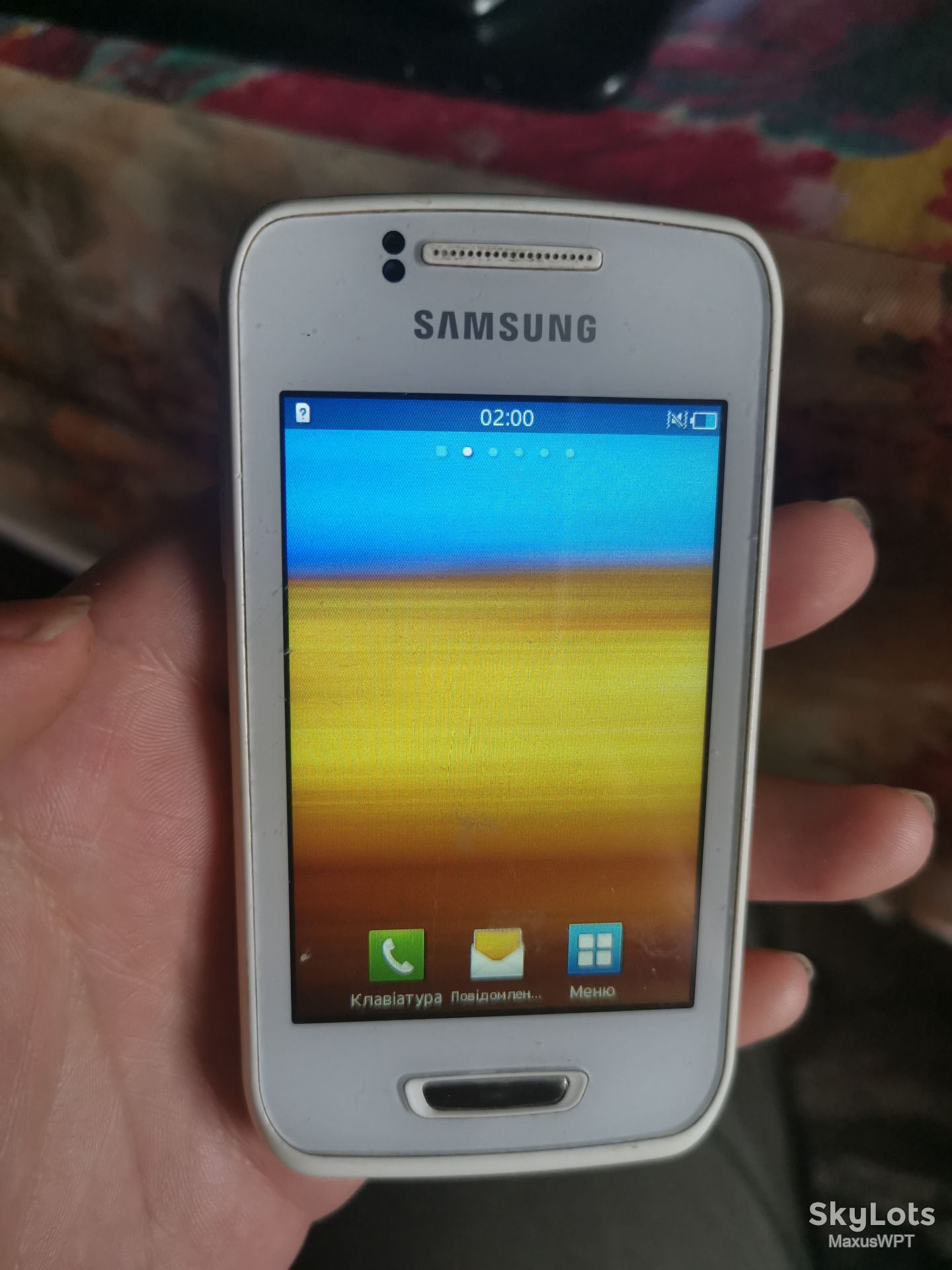 #394 Sklad samsung young s5380d white - фото фото фото 1
