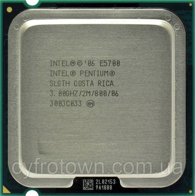 Процессор Pentium dual core E5700 2x3 GHz S775 бу - фото фото фото 0