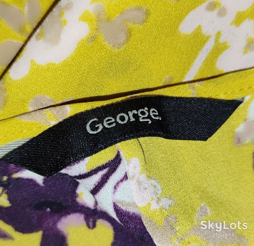 George,  блуза женская , цветы - фото фото фото 6