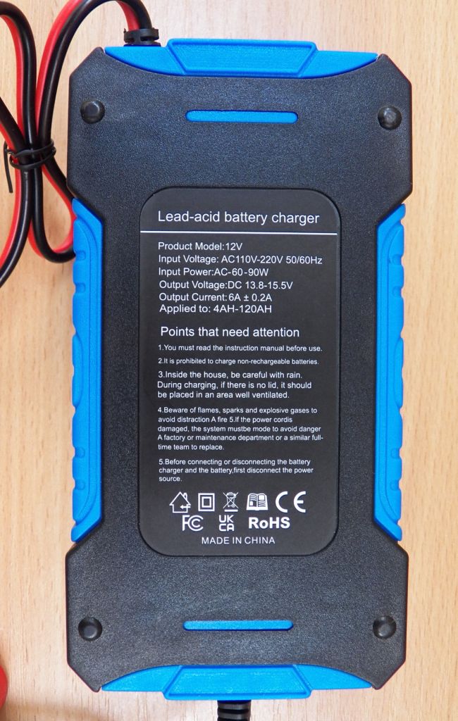 Зарядний пристрій для акумулятора 12V 6A Smart / гарантія - фото фото фото 5