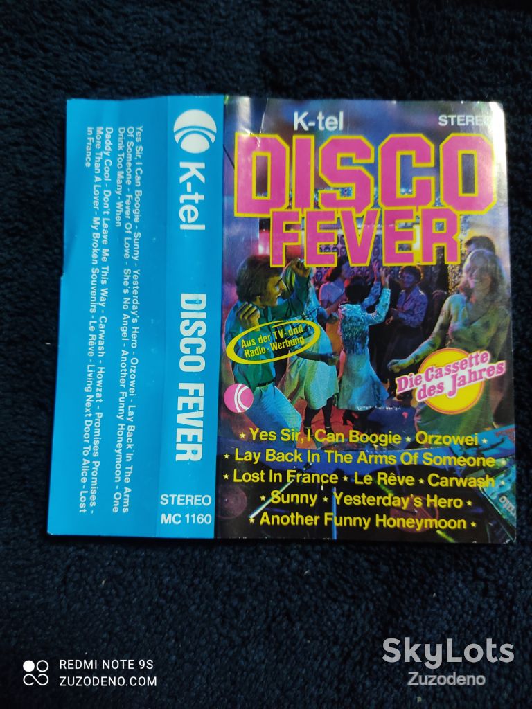 Sf.Б/У Аудио кассета   (Ger) Various – Disco Fever 1977 - фото фото фото 7