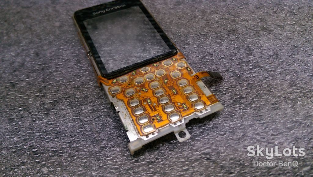 Модуль клавіатури кнопок  (модуль) для Sony Ericsson w302 - фото фото фото 3