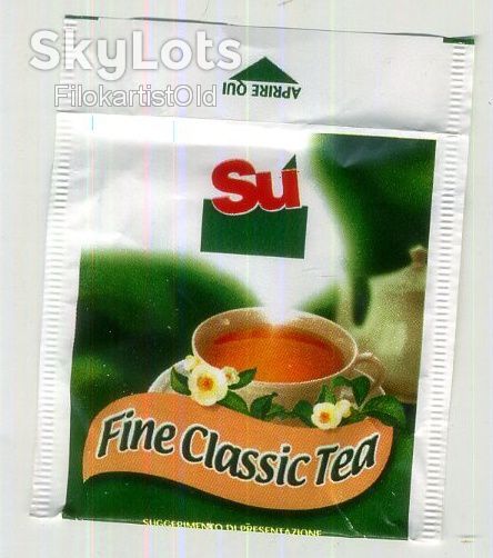 пакетик от чая Su Fine Classic Tea - фото фото фото 0