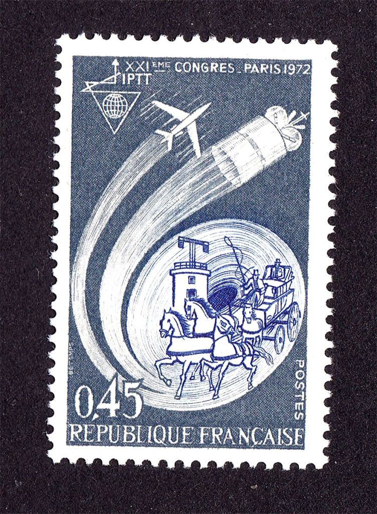 Космос. Франция  1972 г  MNH - - фото фото фото 0