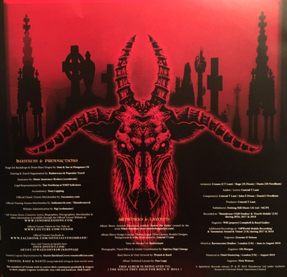 Venom - Storm The Gates - 2018.  (2LP). Silver Vinyl. Пластинки. S/S - фото фото фото 5