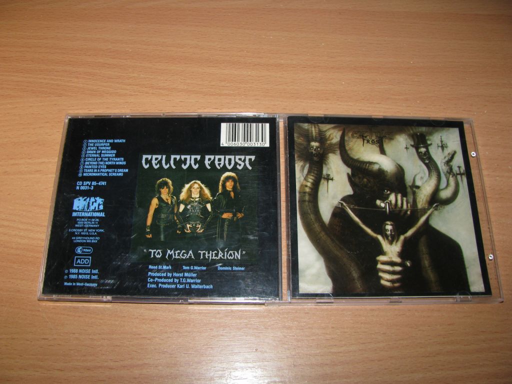 CELTIC FROST - To Mega Therion  (1988 Noise 1st press,W.Germany) - фото фото фото 0