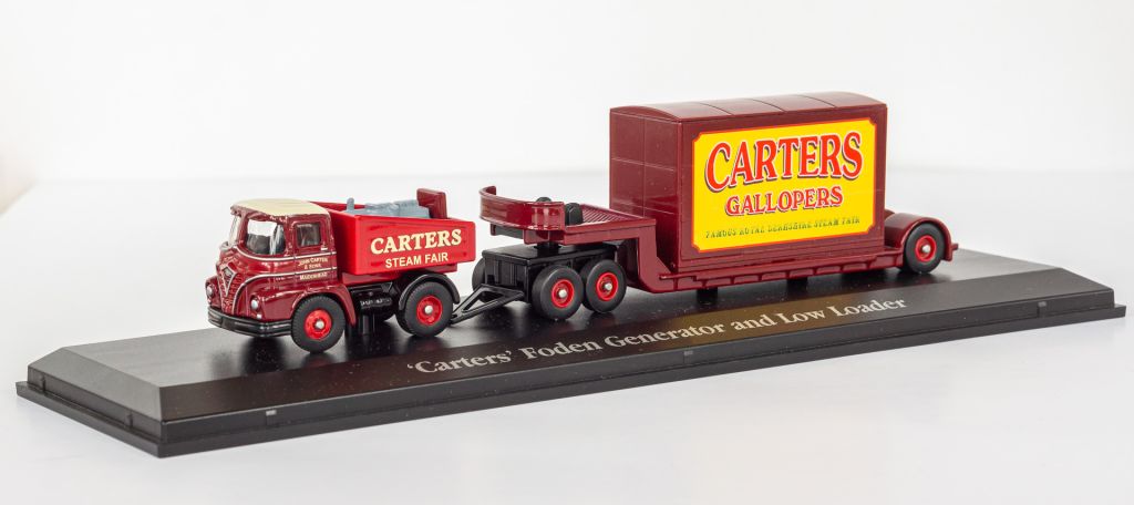 1:76 Foden Generator and Low Loader "Carters", Atlas Editions #4654101 - фото фото фото 1