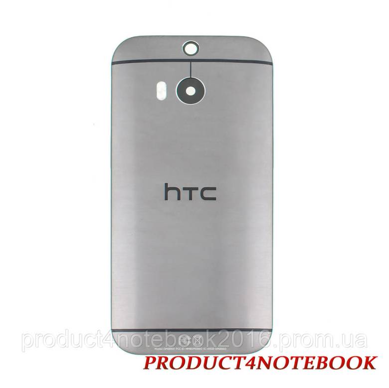 Задняя крышка для HTC One M8, Metal Grey - фото фото фото 0