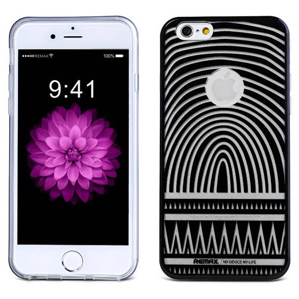 Чехол Remax для iPhone 6/6S Engarved MaxMara black - фото фото фото 0